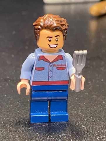 This is the best idea I’ve heard in a long time.  A Lego Peach Pit! This sweet w