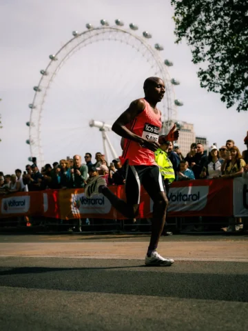 Today is a historical day for marathon running! Seeing two athletes break the ma