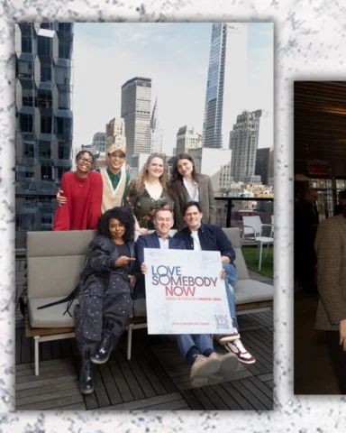 One week ago, we gathered some of the incredible talent behind LOVE SOMEBODY NOW