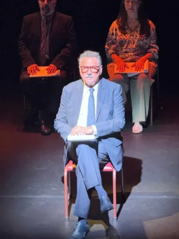 20 years later, back on stage… 
Thank you @ncpamumbai 
And my director Bruce and