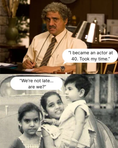 Life is a race… I think the kid in me would smile at this. 😊