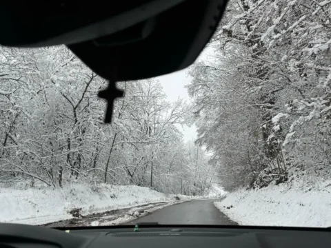 pierwszy śnieg