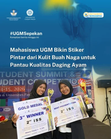Halo, Kawan UGM 👋
Berikut rangkuman kabar terbaru dari Universitas Gadjah Mada 