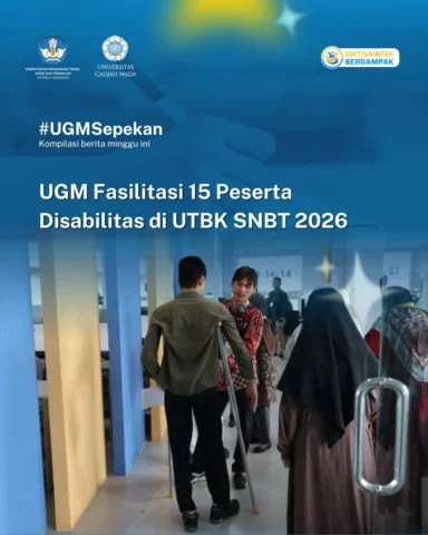 Apa kabar, Kawan UGM?
Semoga sepekan ini membawa cerita baik untukmu.

Simak ber