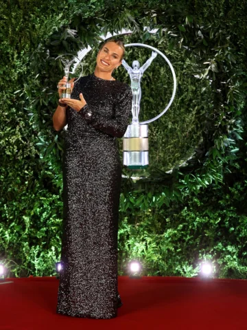 Wow, Sportswoman of the Year ❤️ There are so many incredible women in sports rig