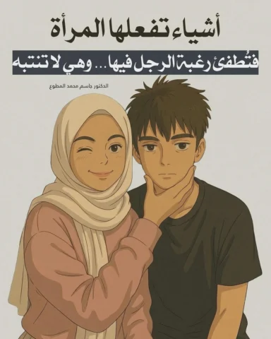 ⁨	اشياء تفعلها المرأه تطفئ رغبه الرجل فيها دون ان تشعر !!!⁩

سلسلة " كيف تعززين 