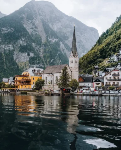Hallstatt —
still water, quiet paths,
and mountains holding the village in place