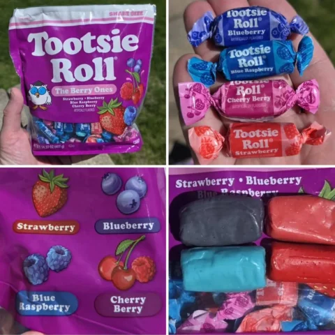 Tootsie Roll just dropped THE BERRY ONES chews and I'm gonna need Blue Raspberry