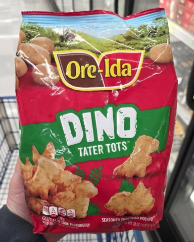 They have DINO TOTS and these have to be the most adorable tater tots ever creat