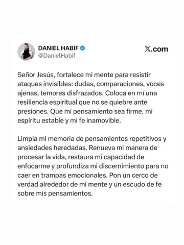 SÉ INQUEBRANTABLE! 💪🏻

#danielhabif