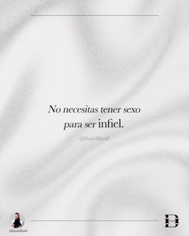 No necesitas tener sexo…

#danielhabif