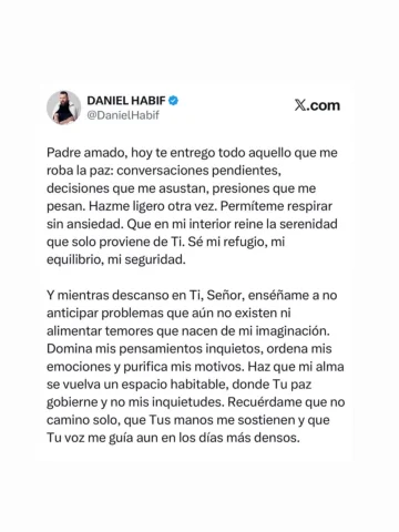 Haz que mi espíritu se vuelva fértil otra vez, que mis pensamientos se vuelvan á
