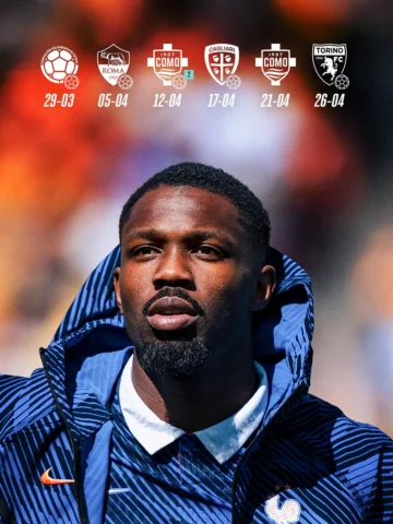 Marcus @thuram ne s’arrête plus 🥵

⚽️ 6 buts sur ses 6 derniers matchs, dont un