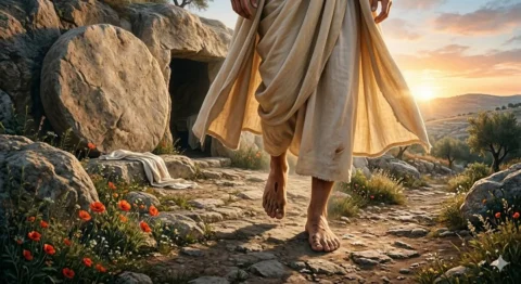 JESUS ESTÁ VIVO! ELE É A NOSSA PÁSCOA! 

“Sabendo que, tendo sido Cristo ressusc
