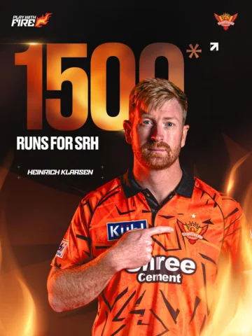 𝙖𝙣𝙙 𝙘𝙤𝙪𝙣𝙩𝙞𝙣𝙜... 🧡

[Heinrich Klaasen | Play With Fire | SunRisers Hy