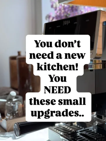 Comment KITCHEN

Small upgrades that make your kitchen feel better instantly ✨

