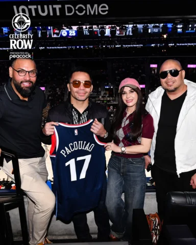 Spotted last time we were at @intuitdome — Manny Pacquiao 🤩🥊
