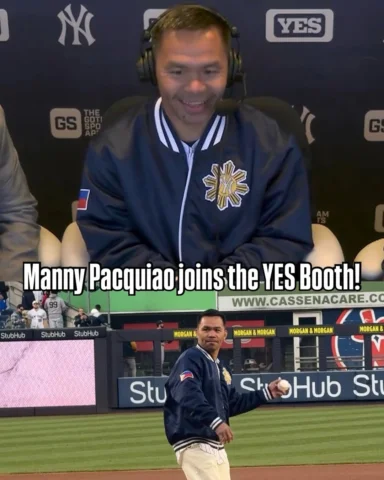 Manny Pacquiao may have been one heck of a two-way player 🤷‍♂️