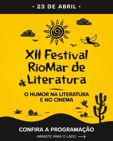 Começando a semana com uma dica muito arretada: XII Festival @riomar_recife de L
