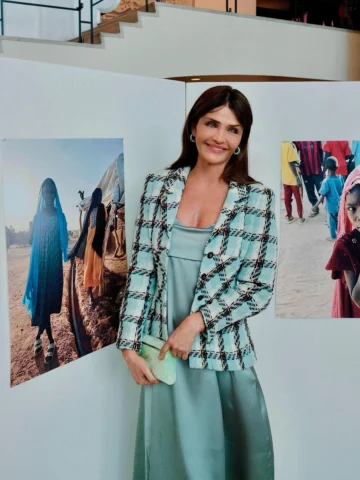 I am incredibly honored to have my portraits of Sudanese refugees exhibited at t
