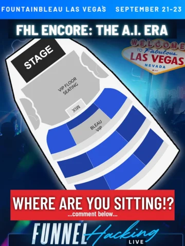 The best part of Funnel Hacking Live has never been the stage.

It's the convers