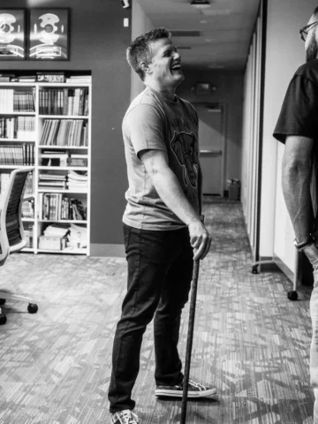 This cane is over 100 years old.

A doctor used to carry it on house calls — usi