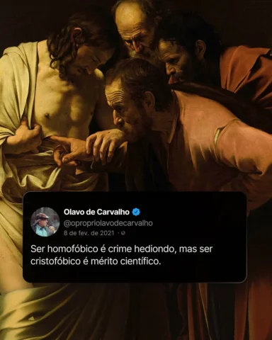 “Os caras estão matando cento e oitenta mil cristãos por ano e a criminalidade a
