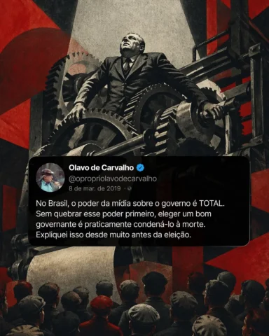 “Existe somente a mentalidade criminosa da mídia inteira, que está totalmente co
