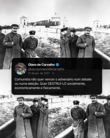 “Pode destruir todos os valores, todos os símbolos, pode destruir toda a cultura
