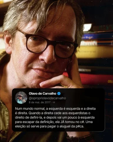 “Vocês sabem, eu estudo esta coisa há cinquenta anos e a profundidade da ignorân