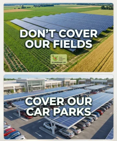 I’m all for smart energy choices, but I’d much rather see solar panels over park