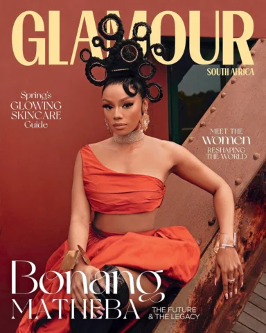 Introducing, @glamour_sa Aug/Sept 2023. 
Proudly presented by The @houseofbng. 

