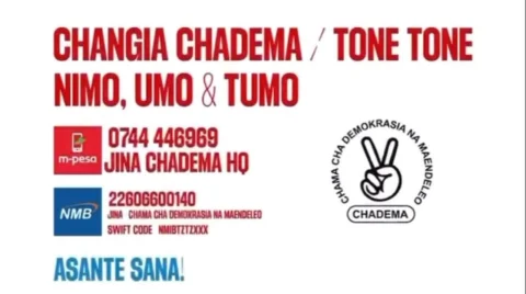 Ndugu wanachama wa CHADEMA na Wapenzi wa Demokrasia Nchini.

Chama chetu kimefun
