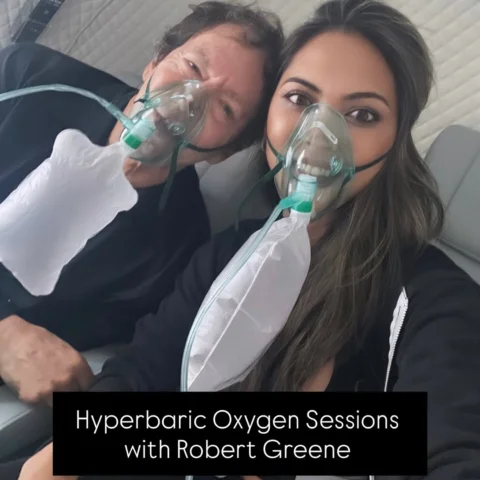 Pleasure speaking with @robertgreeneofficial and getting our #HyperbaricOxygen o