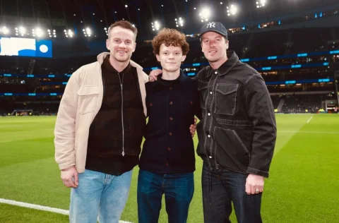 Happy Birthday to Big Al @alexrobertsltd  Thank you @spursofficial for having us
