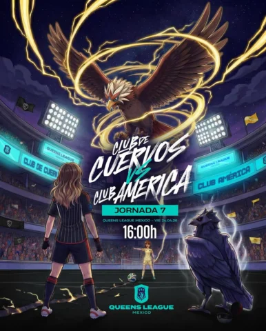 Cuervo, águila, yo te elijo 🫵​

🐦‍⬛​ @clubdecuervos.fc 🆚 @clubamericasports �