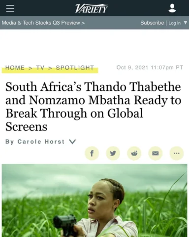 Extra extra…link in my stories ❤️ thanks for the write up @variety