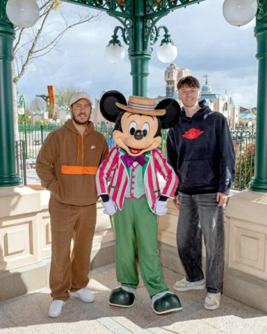 Great day out with my family and baby bro ethan_hazard__ @disneylandparis Thanks