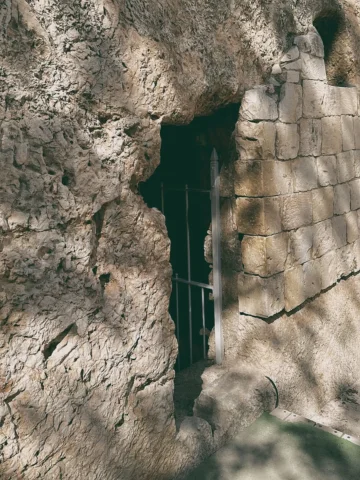 He is risen! 
.
He is not only The God who took the sufferings and died for us a