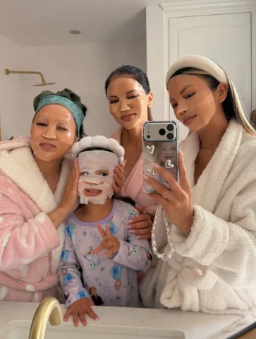 Self care and family time 🤍 These are the moments that refill my heart, ground 