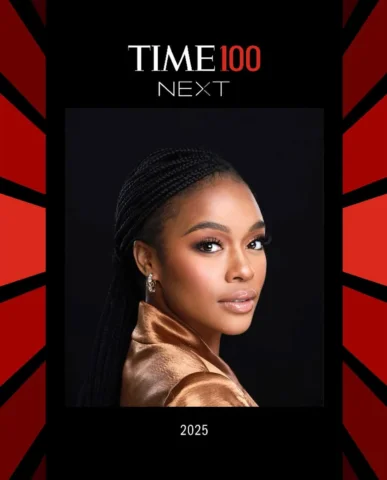 Speechless… Your girl made the 2025 #TIME100Next List and all I have in my littl