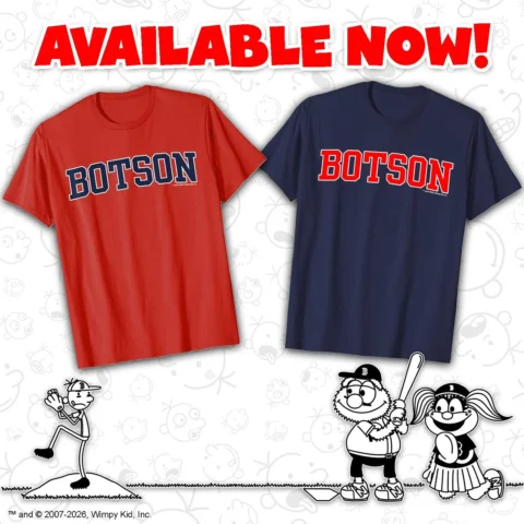 LET'S GO BOTSON! We are ONE WEEK AWAY from Diary of a Wimpy Kid Day at Fenway Pa