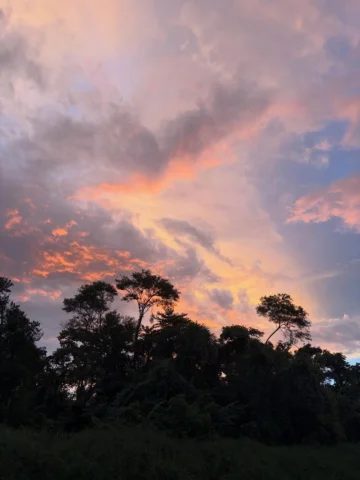 céu de páscoa! 
quão lindas são as tuas obras, Pai!
obrigada por nos dar vida es