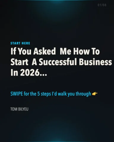 If you cornered me at a dinner party and asked how to start a business, I wouldn