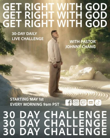 I’ll be livestreaming every morning at 9 am pst during the month of May! 

Join 