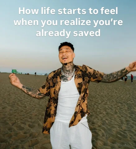 How life starts to feel when you make God a habit in your life. 

Luckily, I’ve 