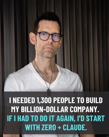 AI changed the math.

In 2015, Quest Nutrition had 1,300 employees on payroll. T