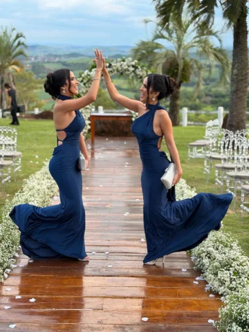 MISSÃO MADRINHAS CONCLUÍDA…👰🏻‍♀️💍💙