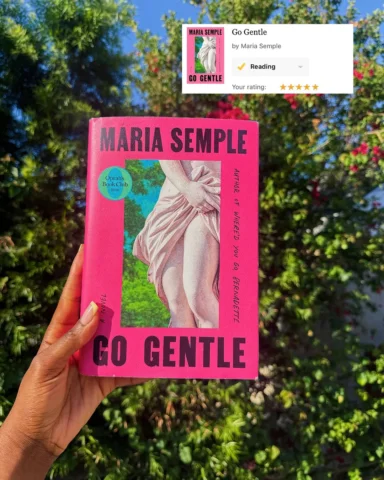 “Go Gentle” is an instant five star read ⭐️. Get your copy of @mariasemple’s lat