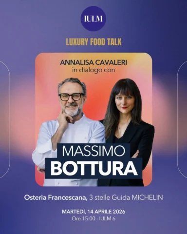 Martedì 14 aprile in IULM 6, alle ore 15:00, daremo il via alla rassegna “Luxury